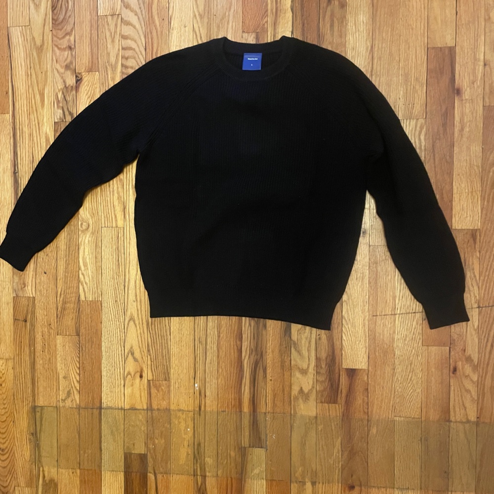 Minted NY black knit sweater | brand new! Size large